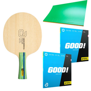 Pripravljen namzinoteniški lopar ANDRO Green Touch