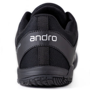 Peta črno-srebrnih športnih copat ANDRO Cross Step PRO za stabilnost