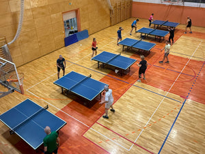Strokovno vodeni rekreativni treningi namiznega tenisa v skupini